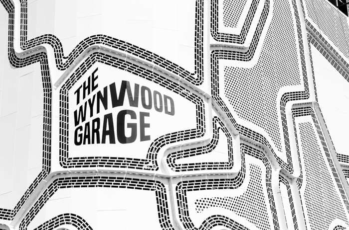 Vynwood garage.